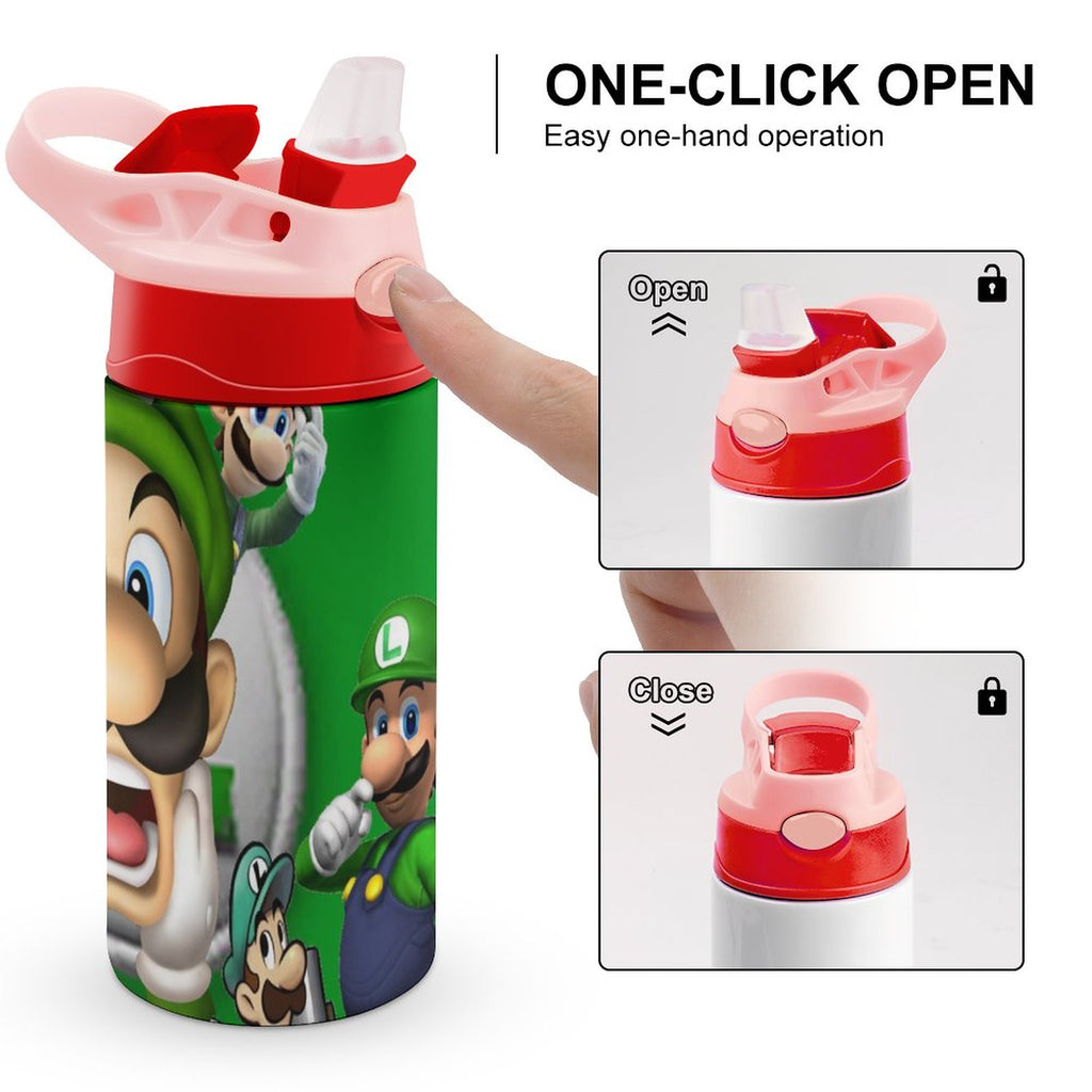 Insulated Stainless Steel Water Bottle with Straw L3581