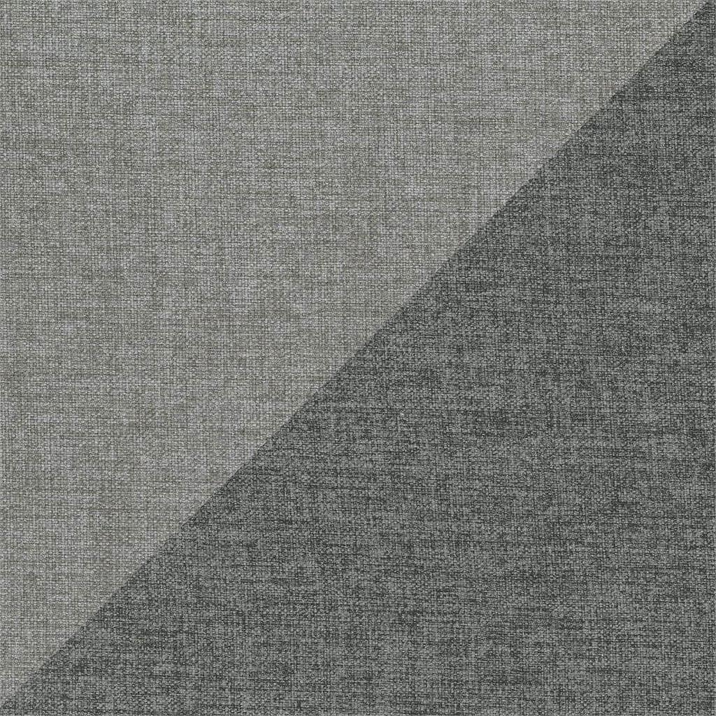 Taupe Gray Fabric Double Reclining Loveseat U470