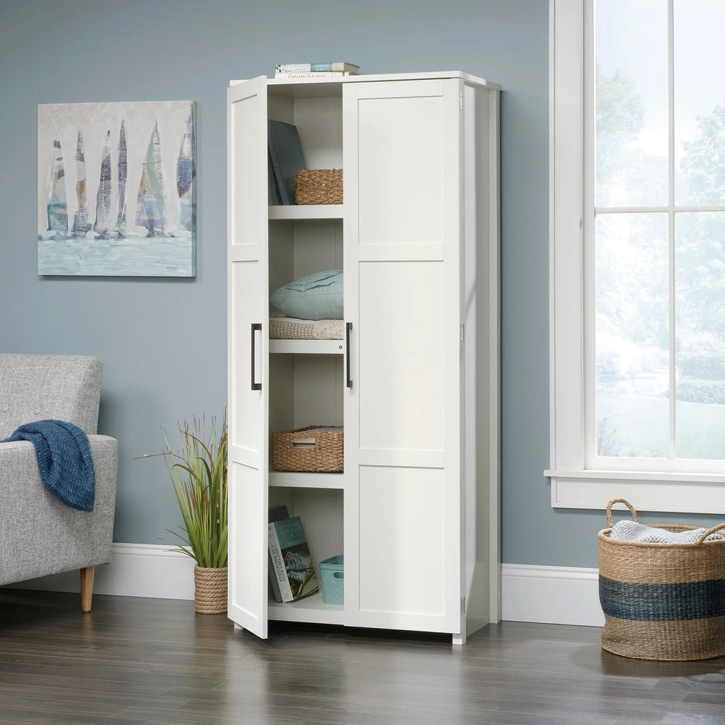 69" Tall 4-Shelf Wood Storage Cabinet N900
