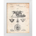 Vintage Parchment Gas Stove Range 1887 Patent Poster W34063