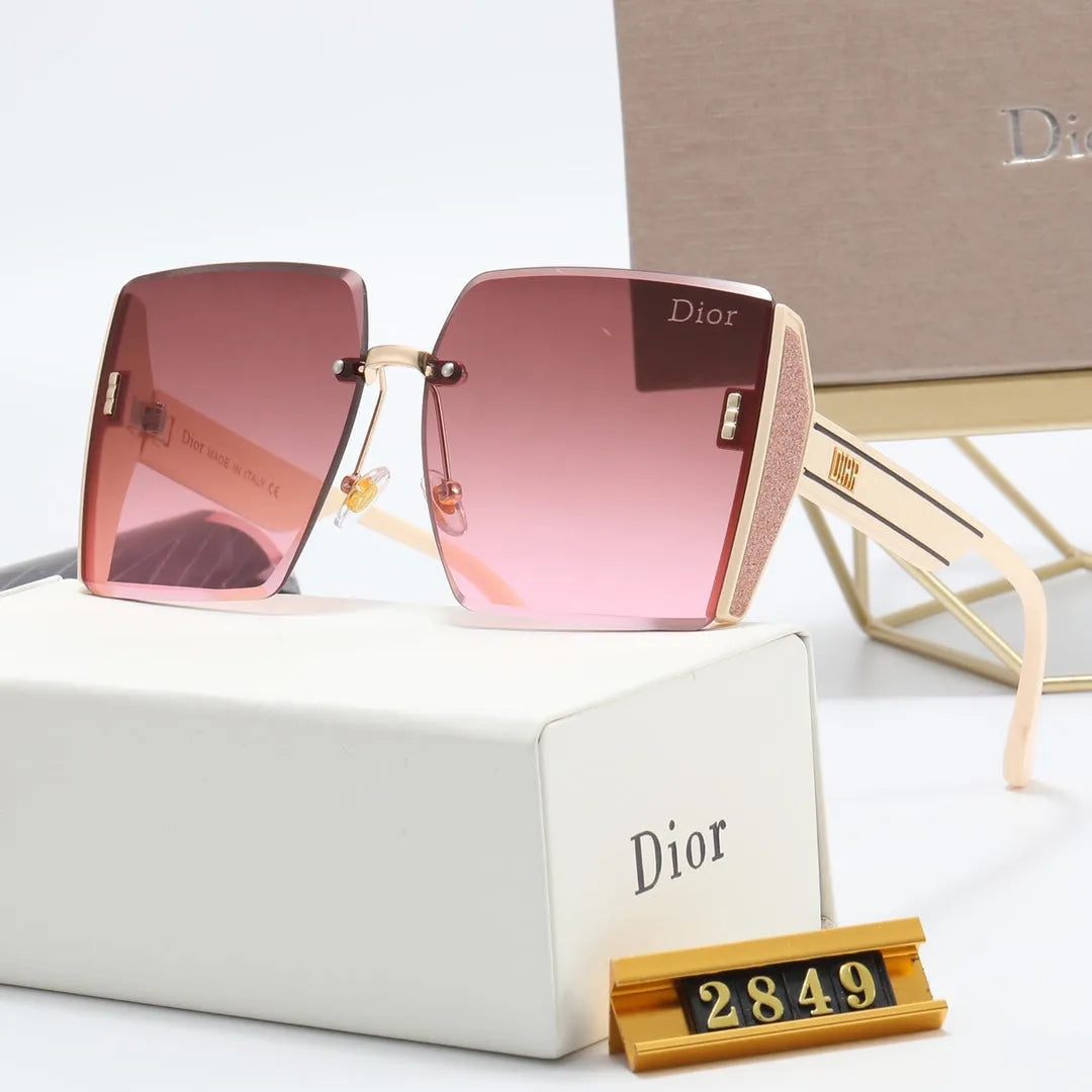 Frameless Square Polarized Sunglasses R906186