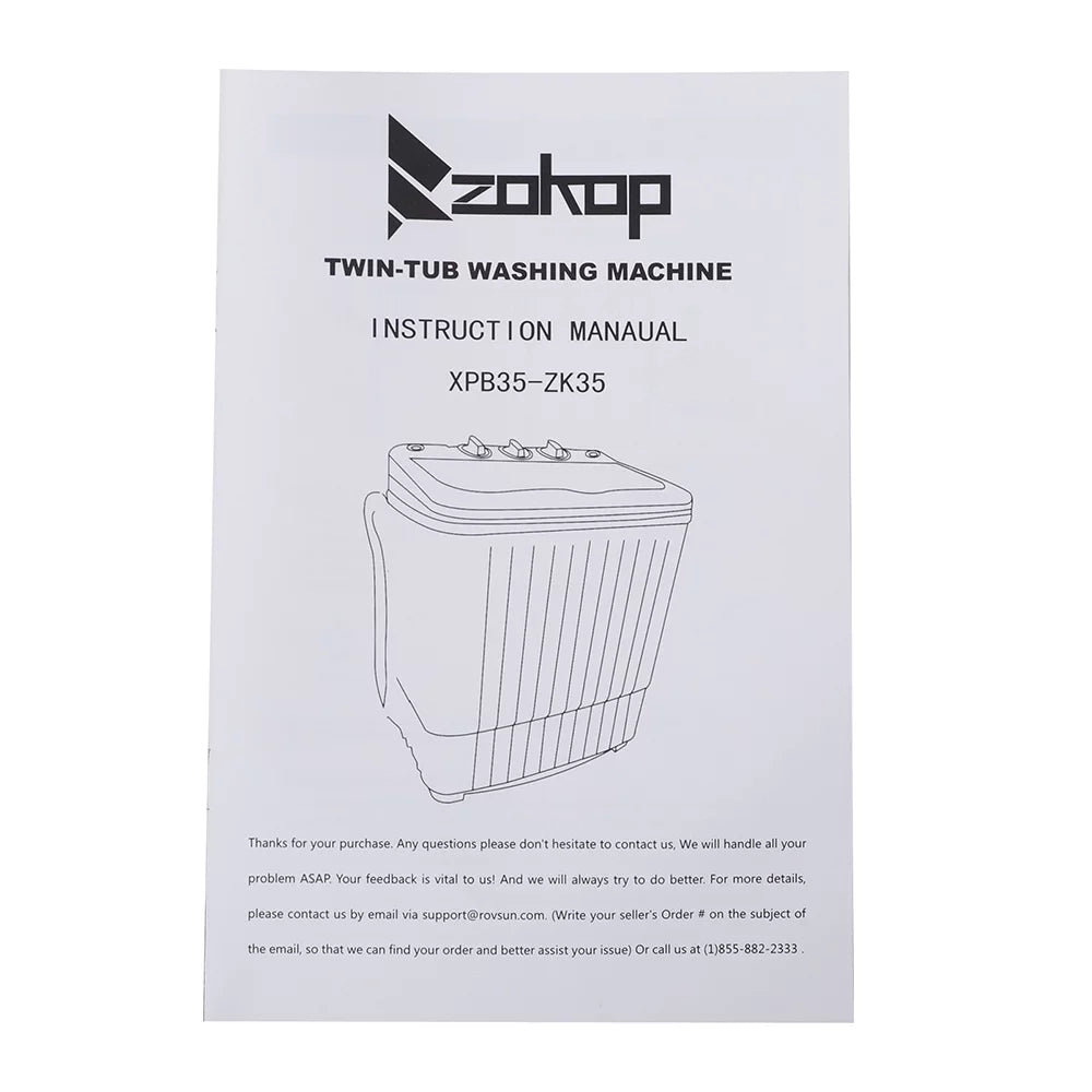 Portable Compact Washing Machine D373