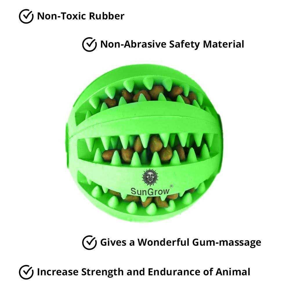 Teething Treat Chew Ball for Rabbit Ferret Guinea Pig X49657