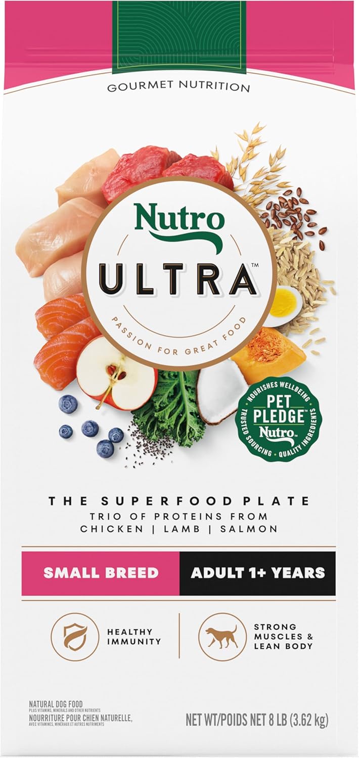 8 lb. Bag Dry Dog Food with Chicken, Lamb and Salmon M30082