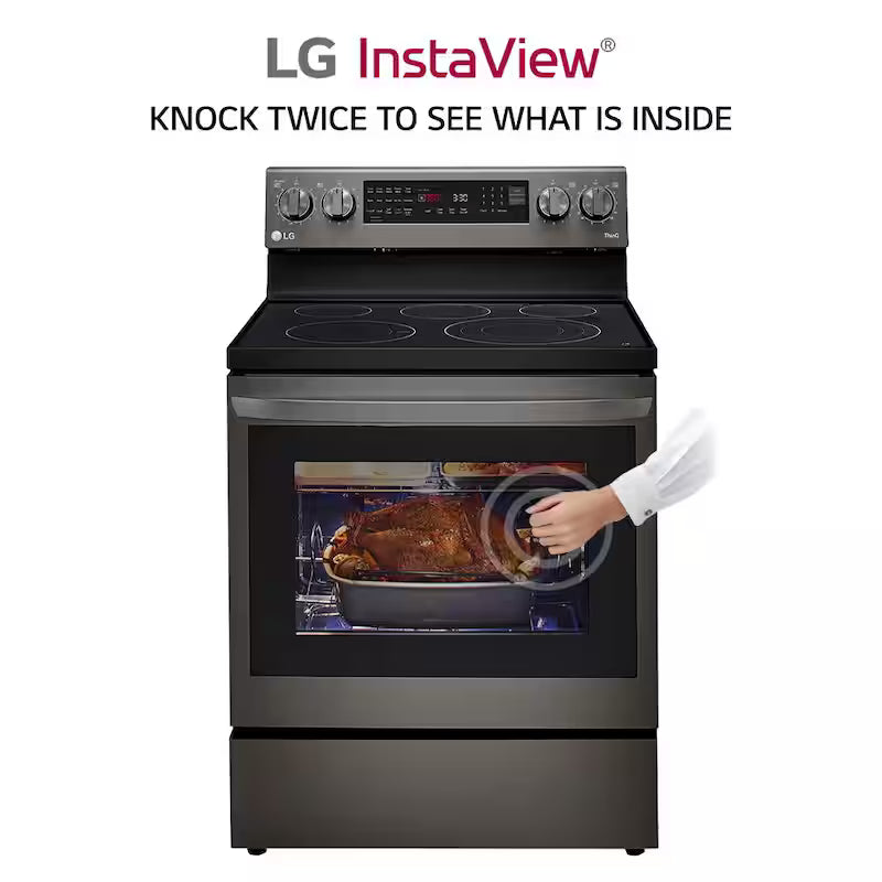 6.3 cu. ft. Electric Range Single Oven with Air Fry D789278