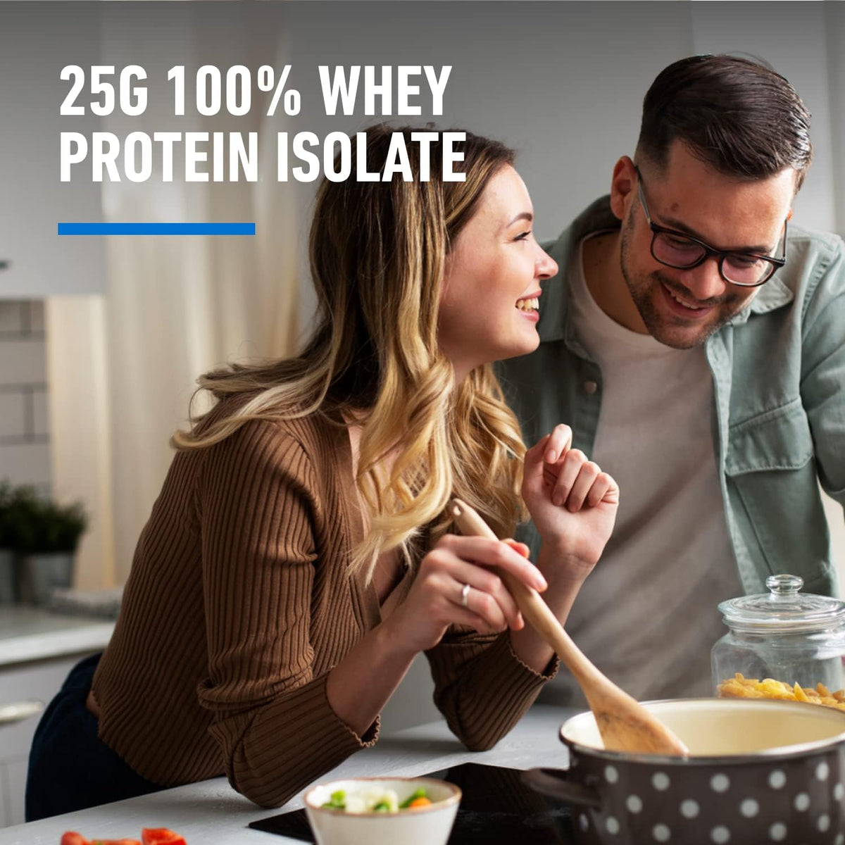 Creamy Vanilla Whey Isolate Protein Powder, 44 Servings, 3 Pounds W380771