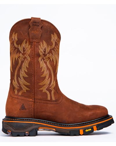 Men's 11" Western Work Boot Soft Toe P559