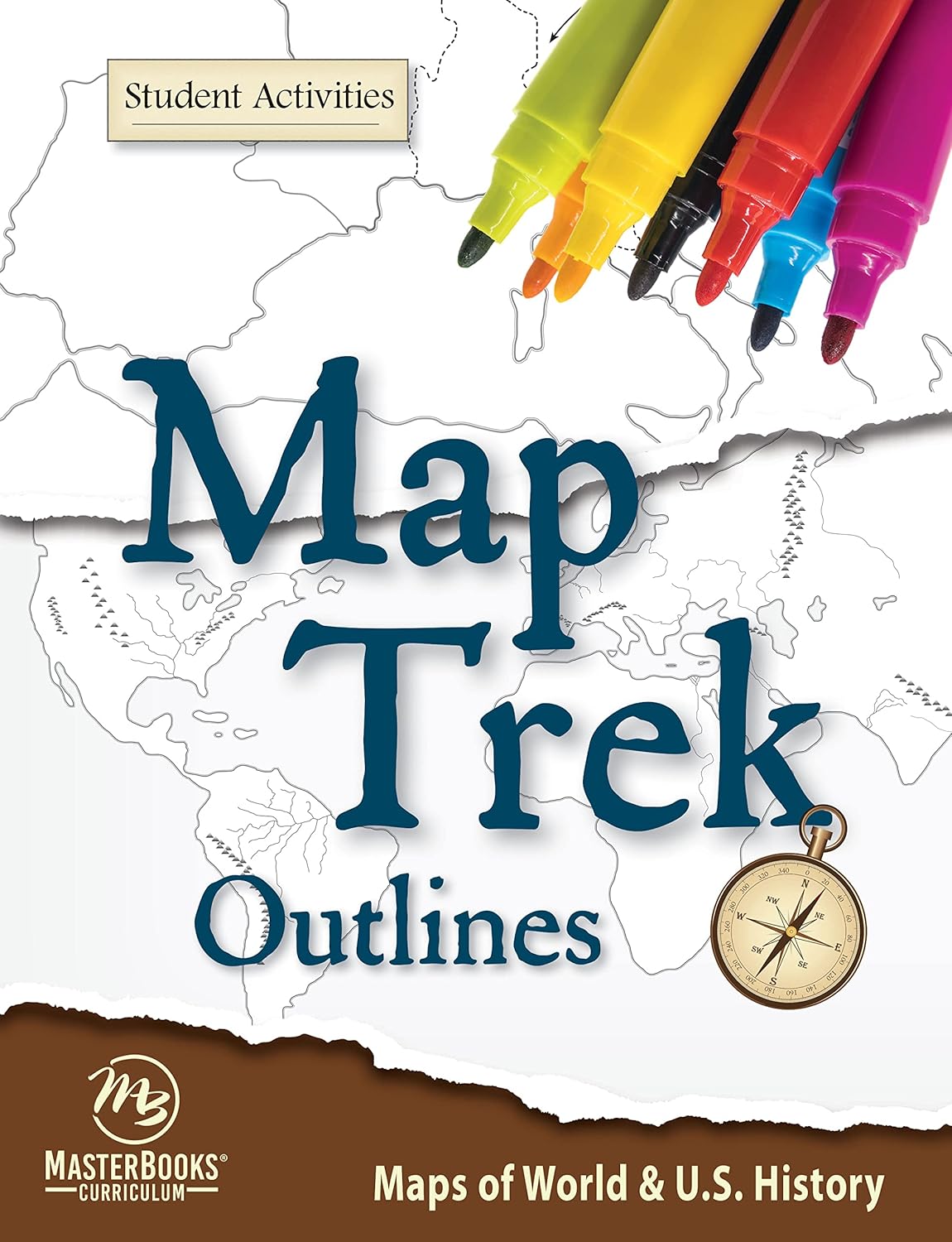 Map Trek: Outlines (Student Activities) J58526
