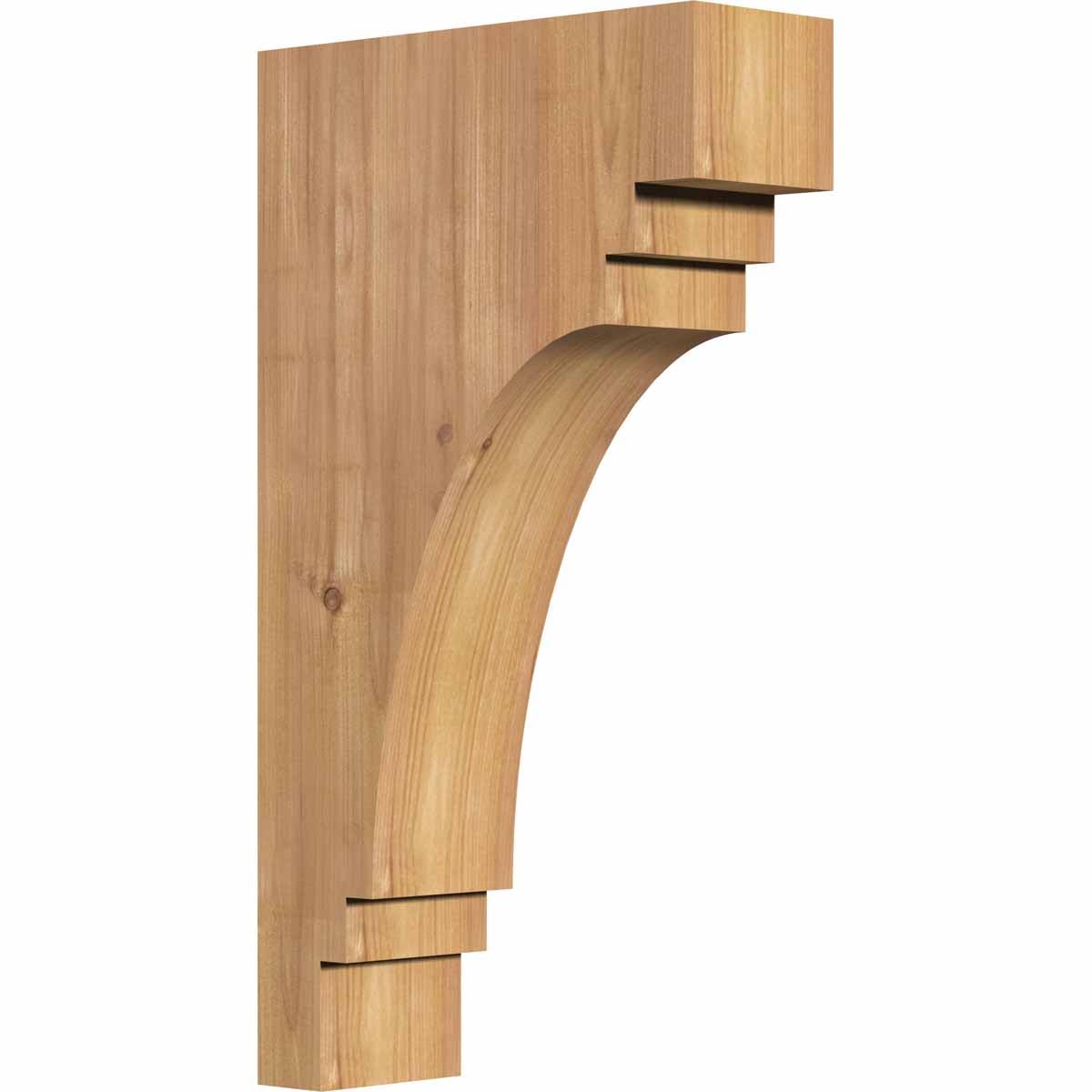 Pescadero Smooth Corbel, Western Red Cedar J2768