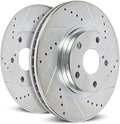Front Evolution Drilled & Slotted Brake Rotor W45859