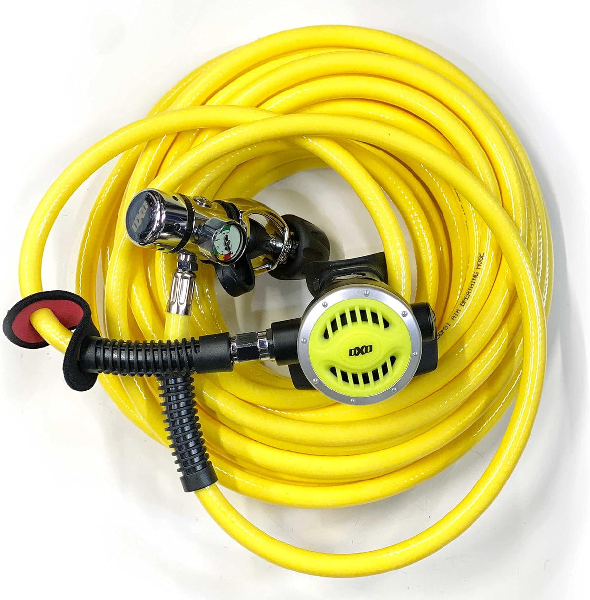 Hookah Diving Regulator Hose Kit with Gauge Long Hose U212