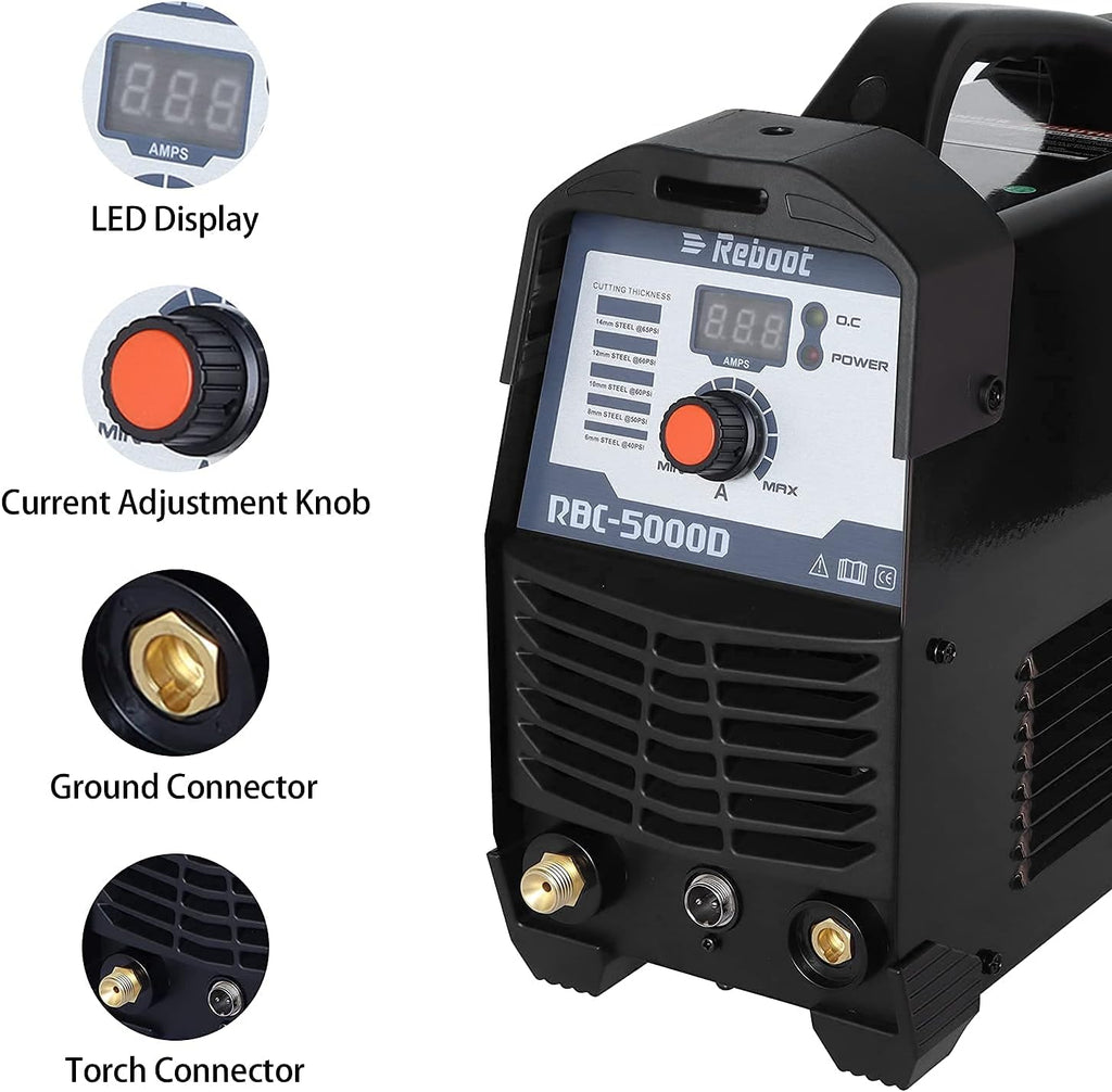 50 Amp 1/2 Clean Cut IGBT Air Plasma Cutting Machine B8040
