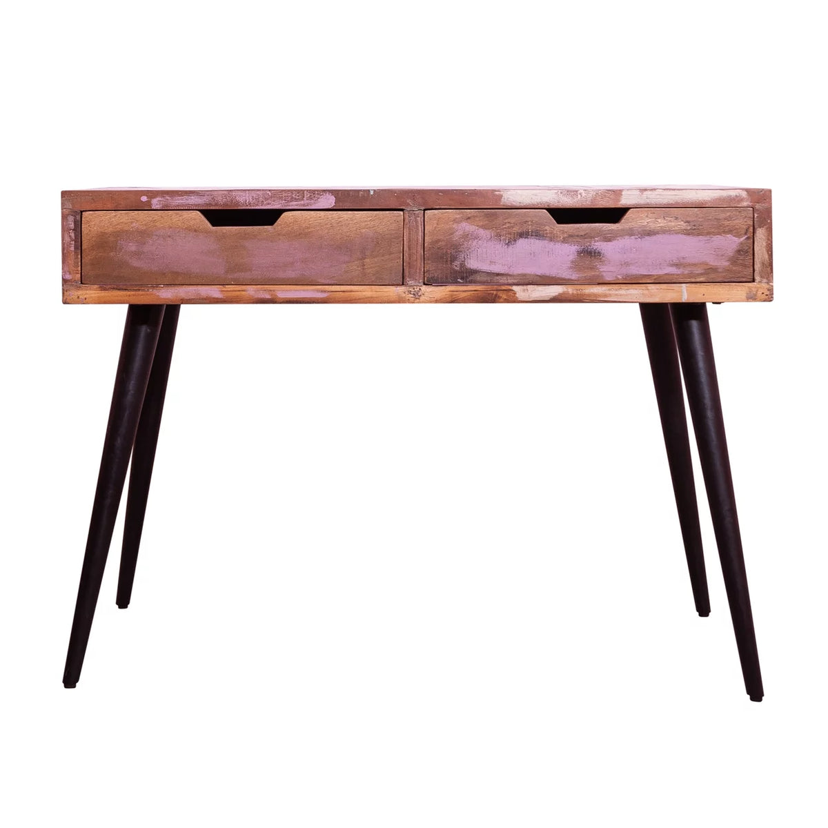 43 Inch 2 Drawer Wooden Console Table N4291