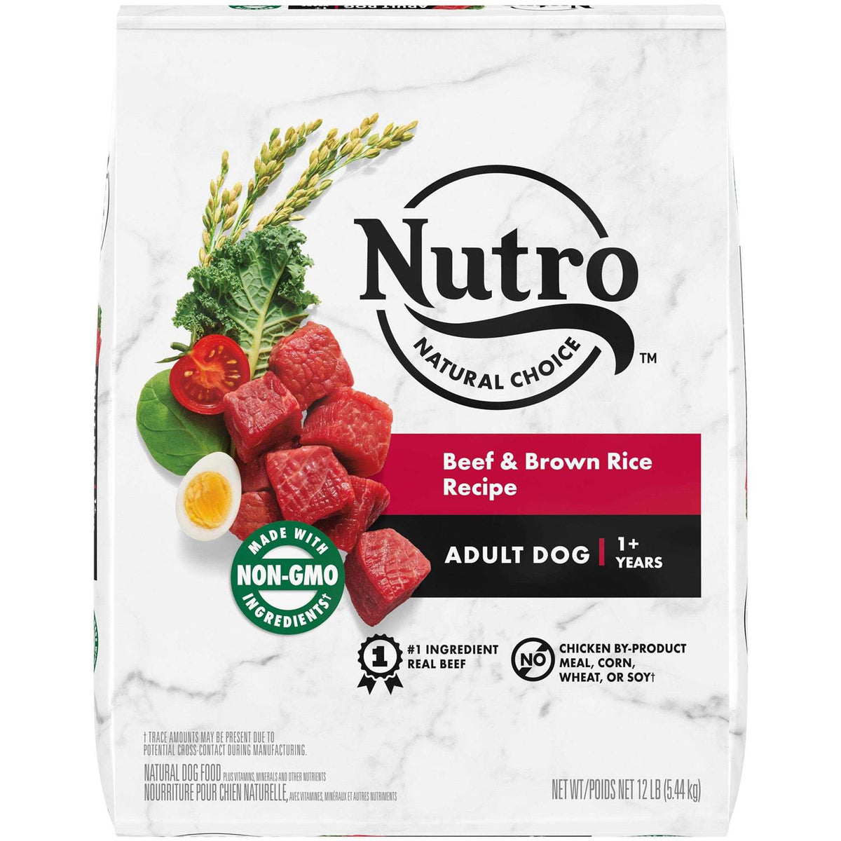 Adult Beef Rice Dry Dog Food O235020