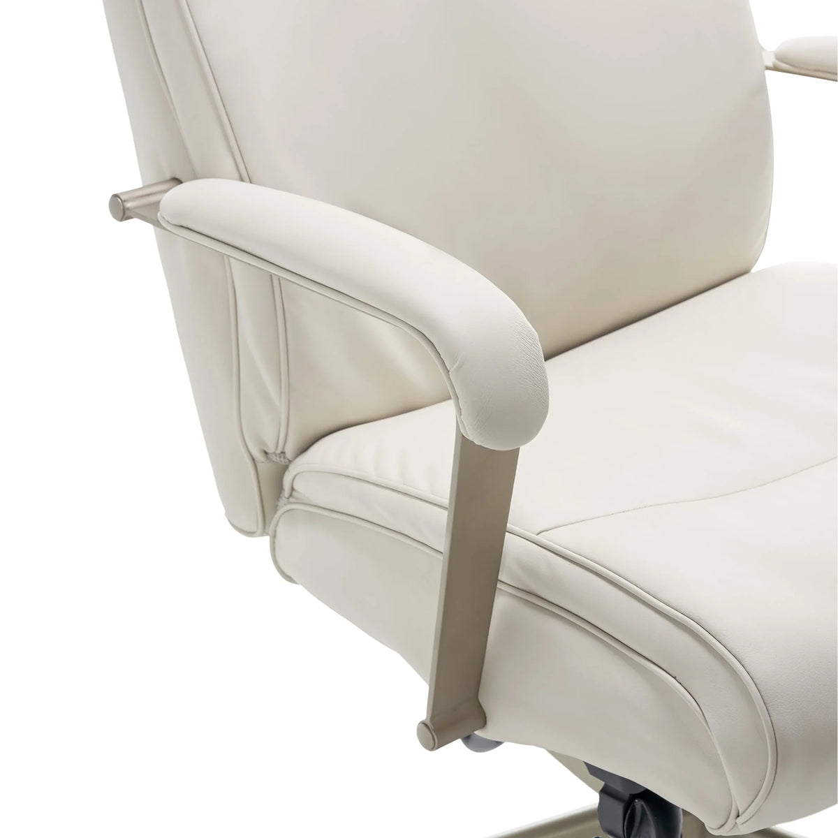 White Bonded Leather Executive Chair X74707