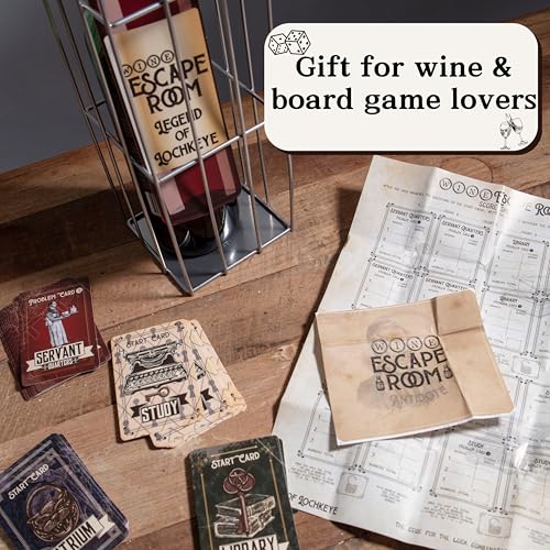 Wine Bottle Puzzle Box M601
