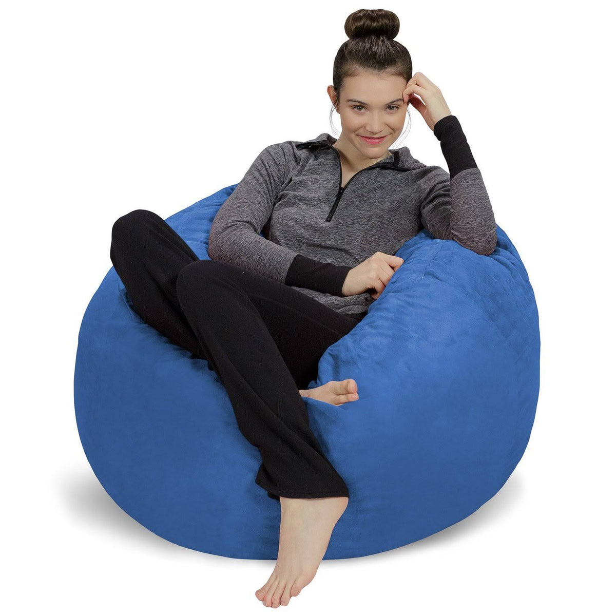 Plush Ultra Soft Memory Foam Bean Bag Chair L1942
