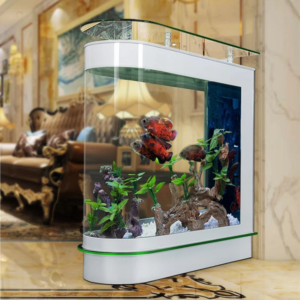 124Gal LED Aquarium Kit Large Glass Fish Tank I159281