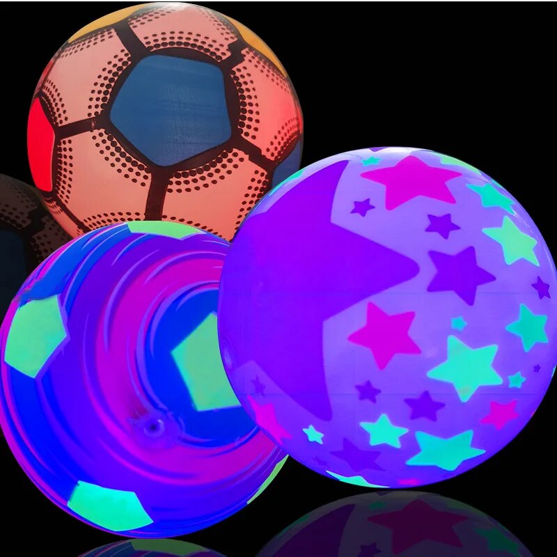 Luminous Inflatable Rubber Beach Ball Y1972