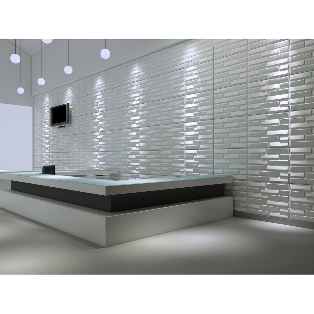 3D Fiber Wall Decor Panelling 30pc Sandstone G894