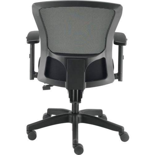Black Mesh Back Task Chair with Seat Slider R475562