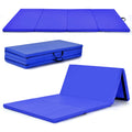Navy 4'x8'x2'' Folding Gymnastics Mat C380159