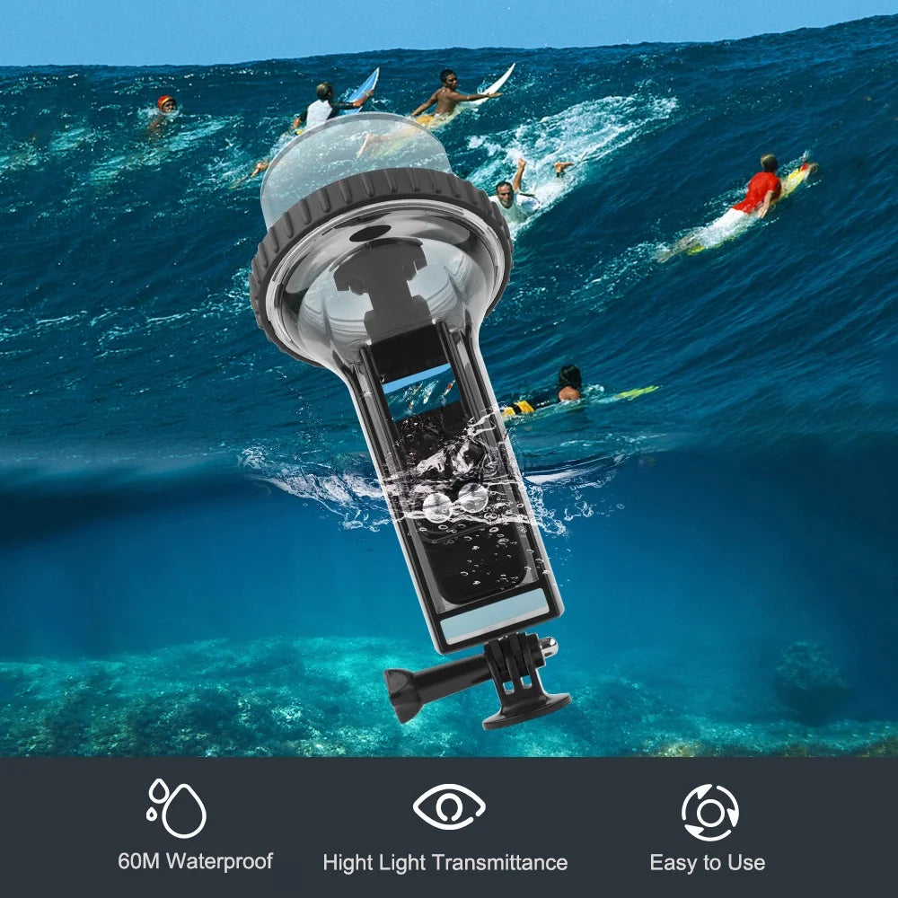 Waterproof Housing for DJI Osmo Pocket 2 Action Camera with Lanyard, Underwater 60M J417622