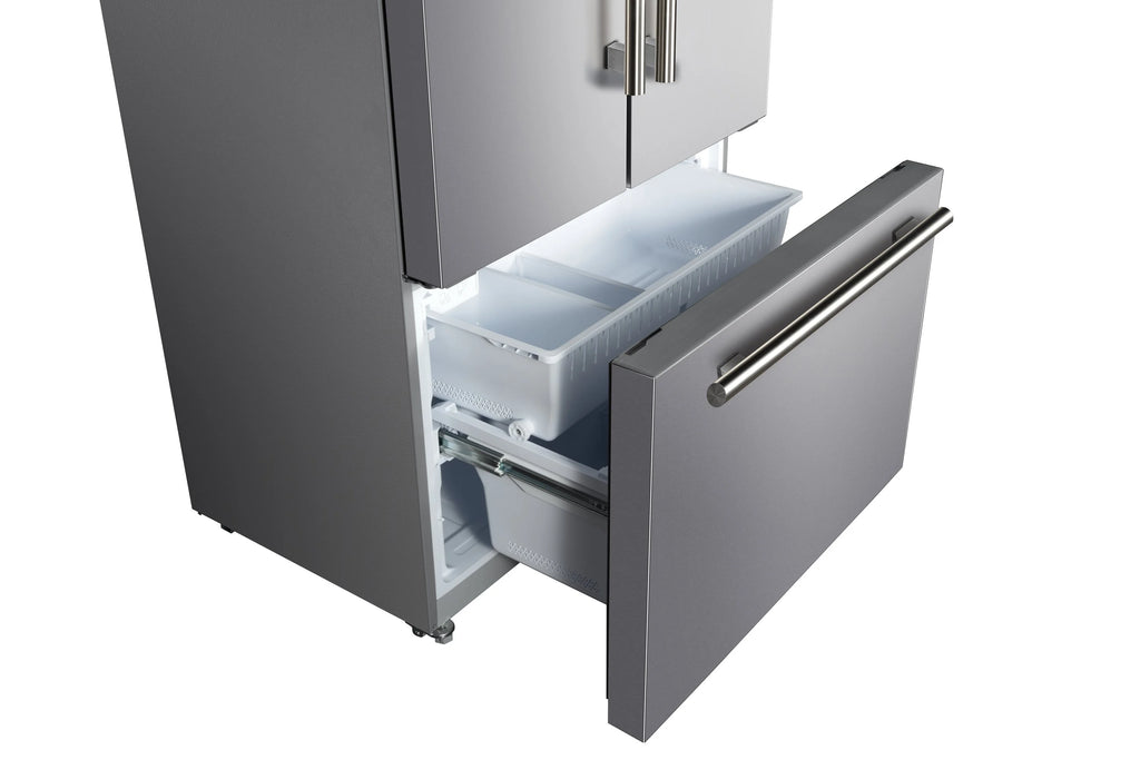 20.3 Cu. ft. Platinum Silver French Door Refrigerator D373663