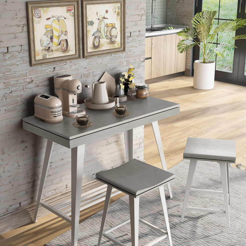 3-Piece 47-Inch Counter Height Table Set X4284