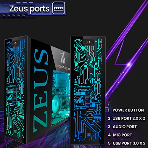 Gaming Desktop PC, Intel i5 4th Gen, GT 1030 2GB DDR5, 8GB RAM, 1TB SSD + 4TB HDD, 24 Inch Curved Gaming Monitor, Windows 11 Pro I984