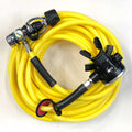 Hookah Diving Regulator Hose Kit with Gauge Long Hose U212