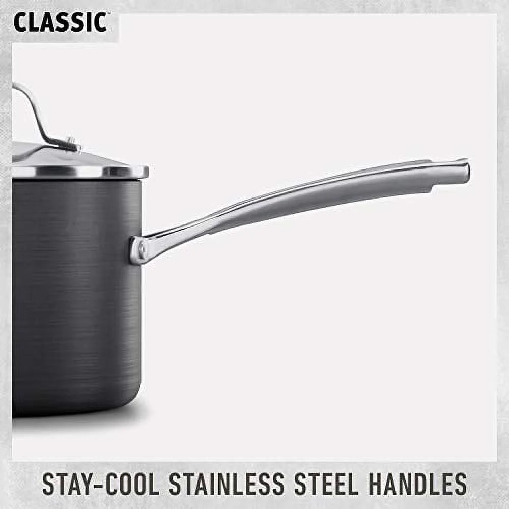 Grey 5 Quart Nonstick Saute Pan with Cover R14534