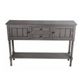 Gray Wooden Sideboard with 2 Drawers and 2 Door Cabinets A9715