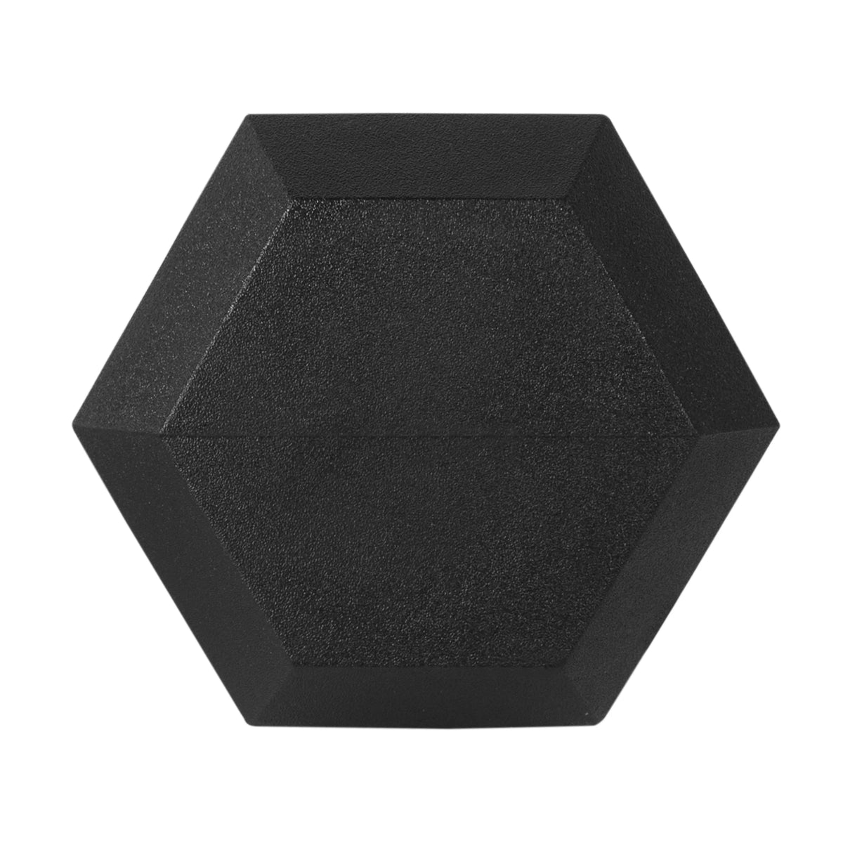 10LBs Rubber Encased Hex Dumbbell F68627