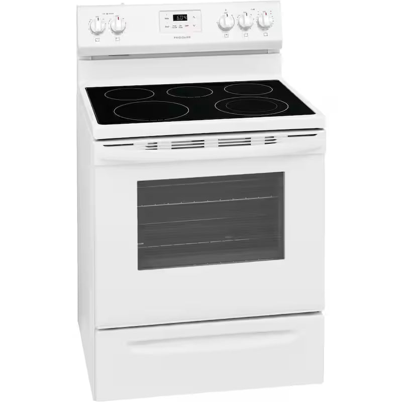 Electric Range with Manual Clean in White K6288