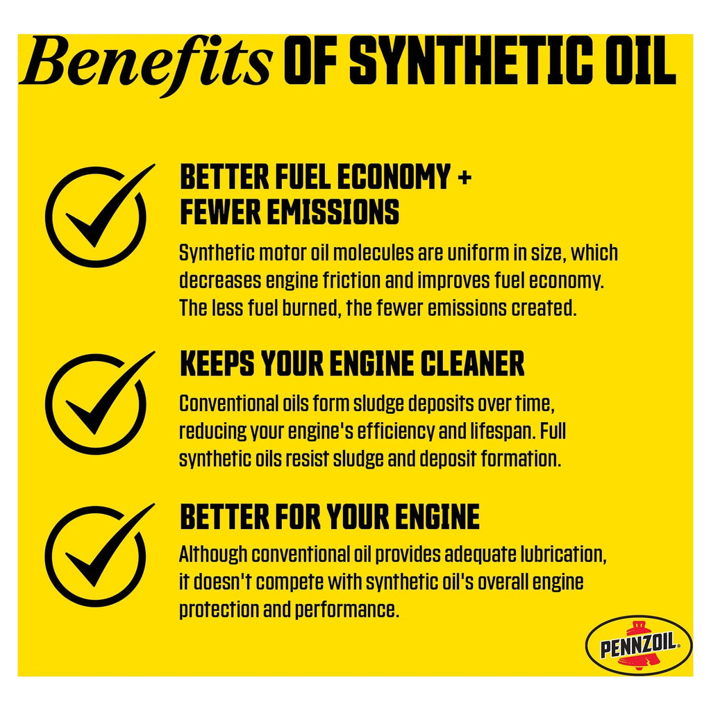 Full Synthetic 5W-30 Motor Oil, 5-Quart N214510