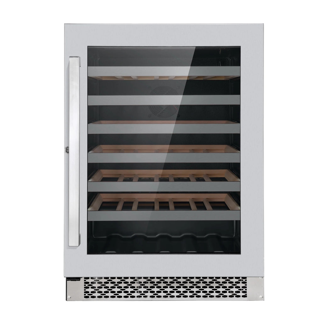 5 Piece Kitchen Appliance Package with Gas Range Range Hood Dishwasher French Door Refrigerator Wine Refrigerator C38490