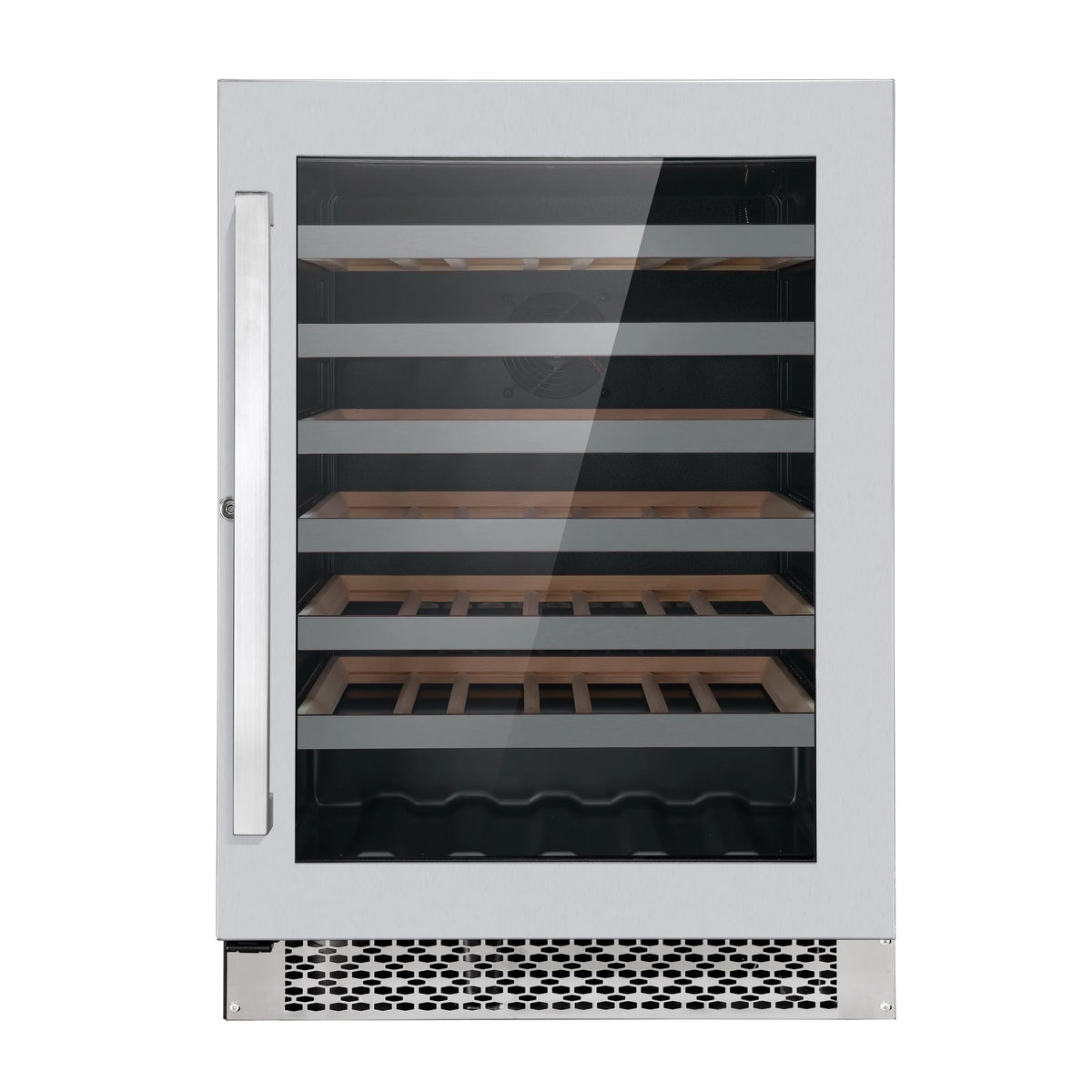 5 Piece Kitchen Appliance Package with Gas Range Range Hood Dishwasher French Door Refrigerator Wine Refrigerator C38490