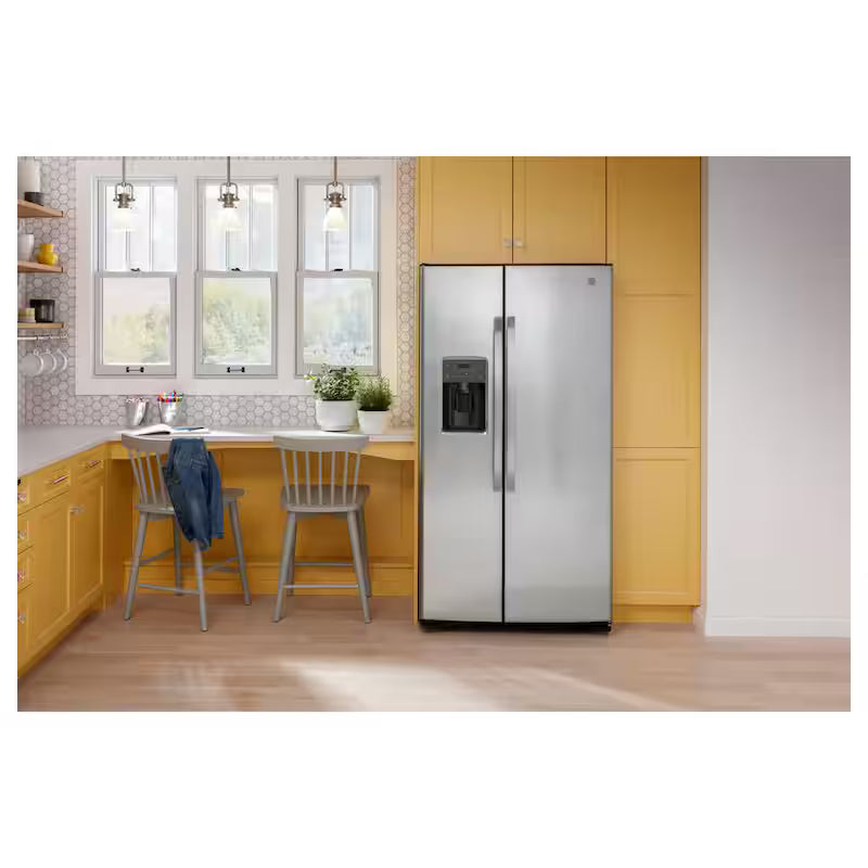 25.3 cu. ft. Side by Side Stainless Steel Refrigerator F5555