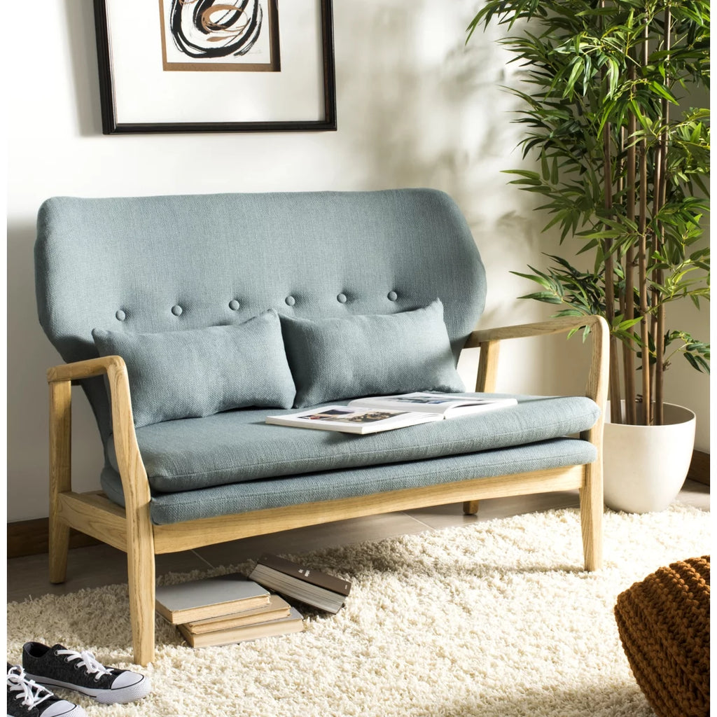 Blue Loveseat R143