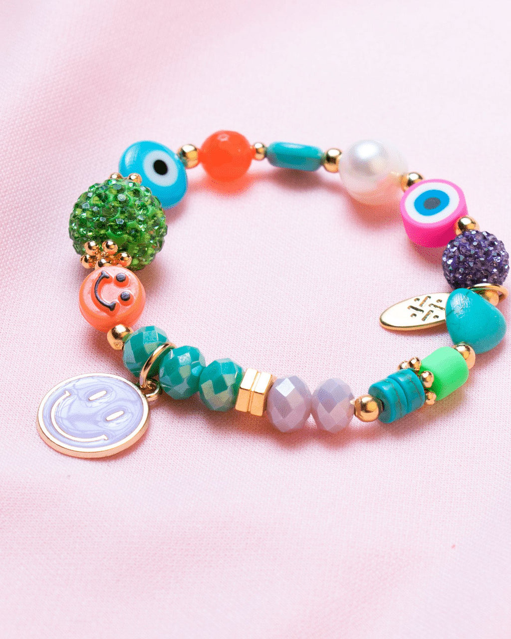 Sky Blue Murano Bracelet J2093