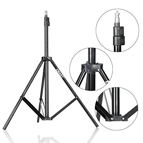 8.5x10ft Photography Background Stand Kit with 3 Muslin Backdrops Q696