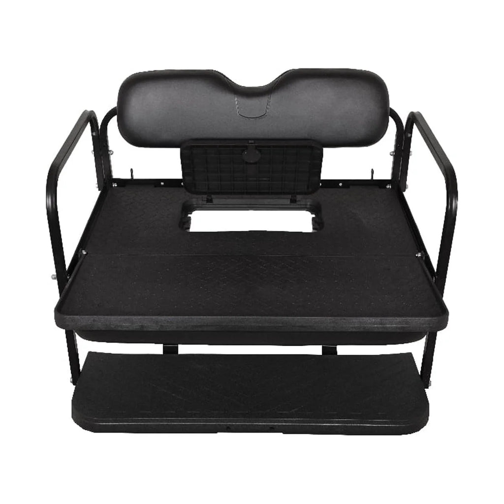 Black Rear Flip Seat for E-Z-GO TXT Golf Cart B272115
