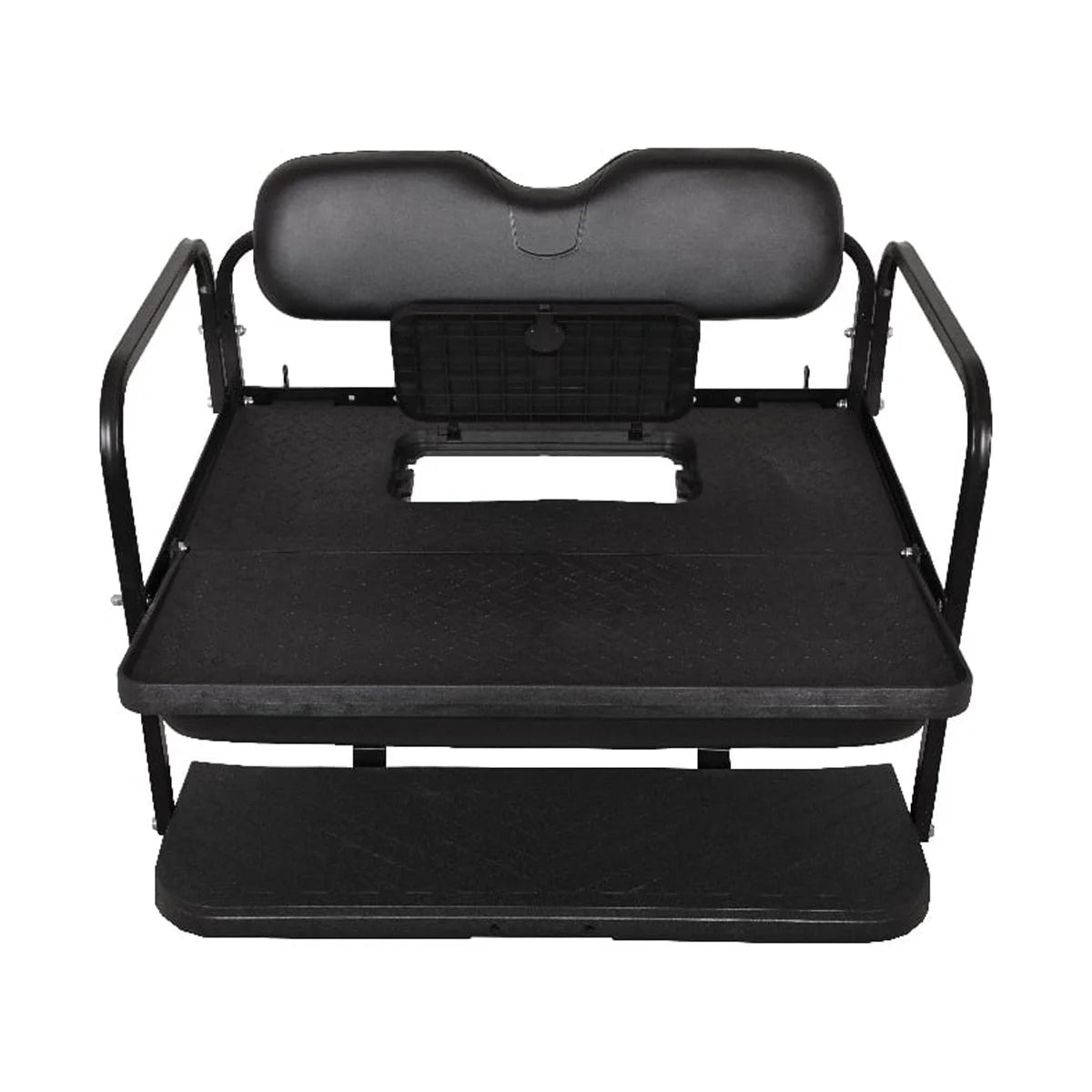 Black Rear Flip Seat for E-Z-GO TXT Golf Cart B272115