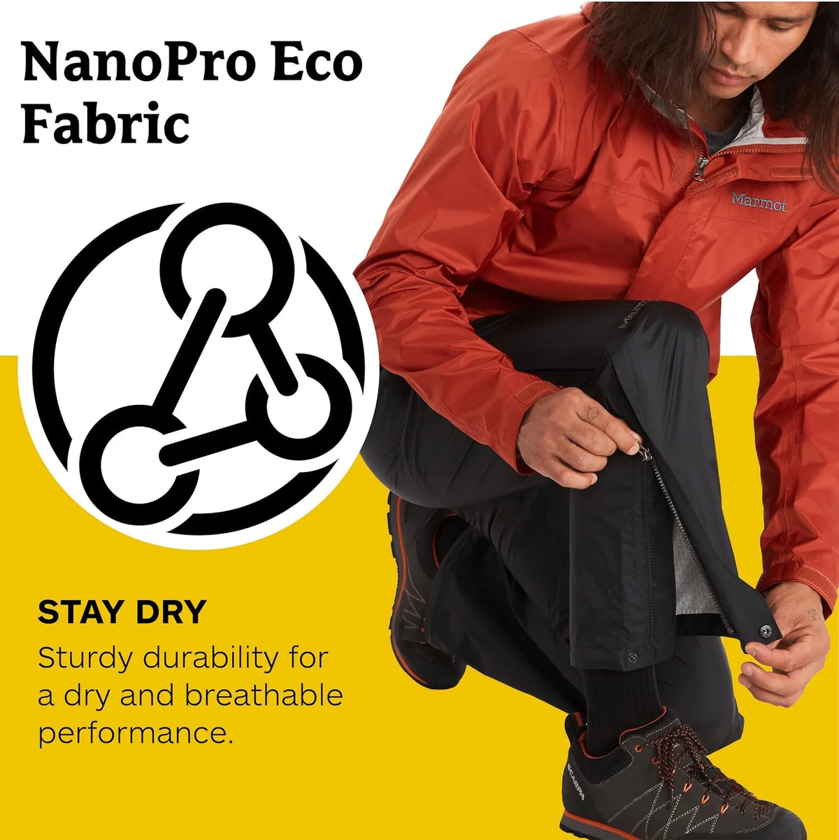 Men's PreCip Eco Full Zip Pant R293