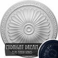 15x22OD x 1 3/4x22P Ceiling Medallion, Hand-Painted D478