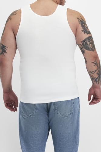Cotton Rib Tank Undershirt 2-Pack E75754