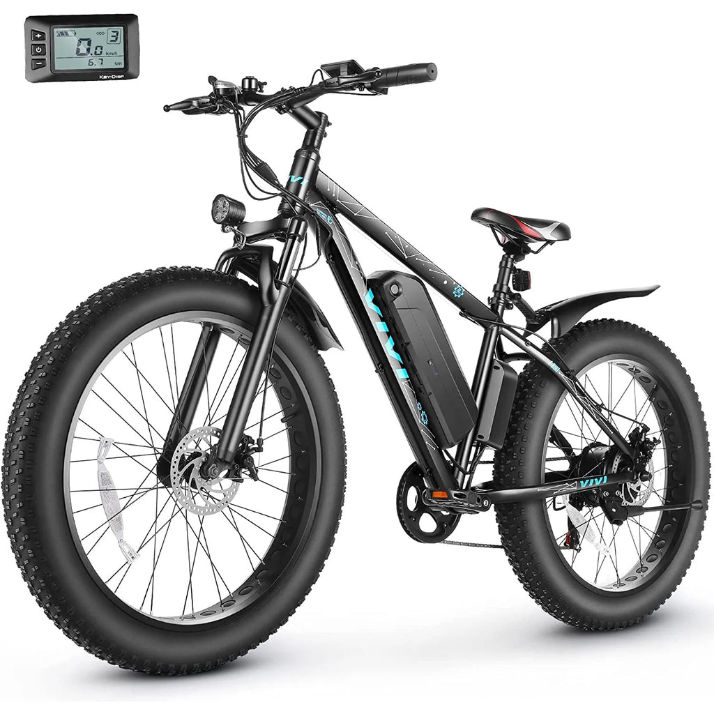 26 x 4.0 Fat Tire 500W All Terrain Electric Bike V1737