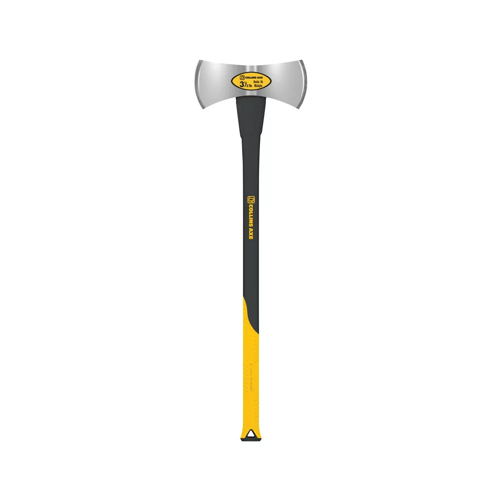 3.5 lb Double Bit Axe Fiberglass Handle Y944