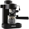 4 Cup Espresso Cappuccino Maker, Black S62104
